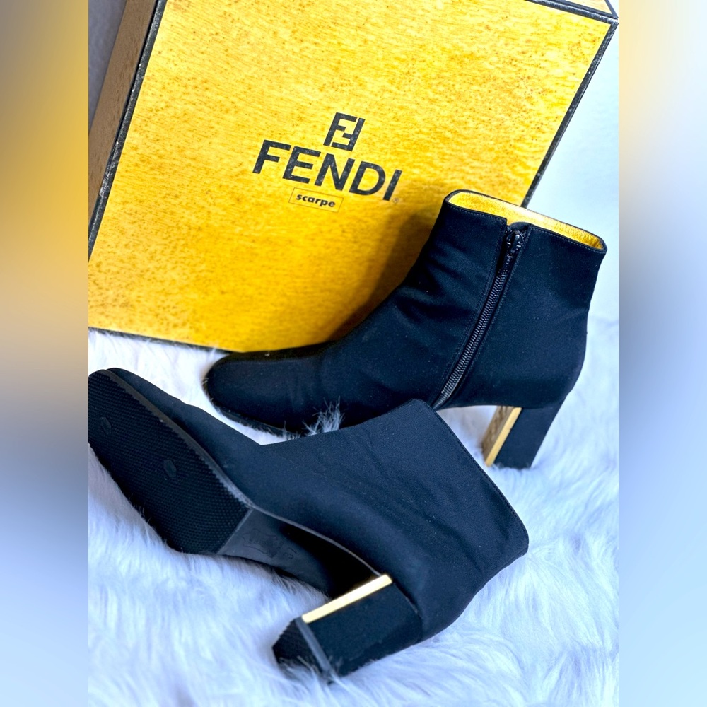 Authentic Fendi Black Shoes